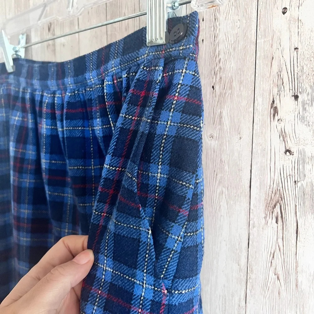Vintage Pendleton Wool Plaid Skirt - Picture 2 of 5